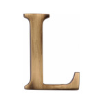 M Marcus Heritage Brass Letter L - Pin Fix 51mm